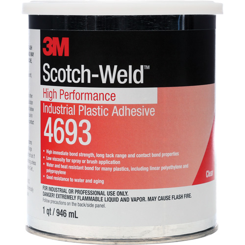 Adh&eacute;sif industriel haute performance pour le plastique Scotch-Weld Haskins Industrial Inc.