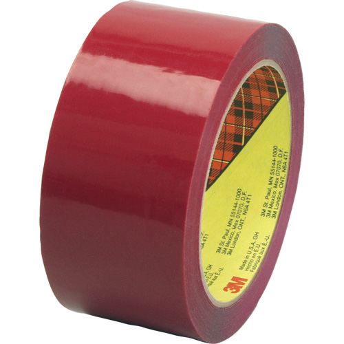 Scotch&reg; Box Sealing Tape 373, Hot Melt Adhesive, 2.5 mils, 36 mm (1-1/2") x 50 m (164') Haskins Industrial Inc.