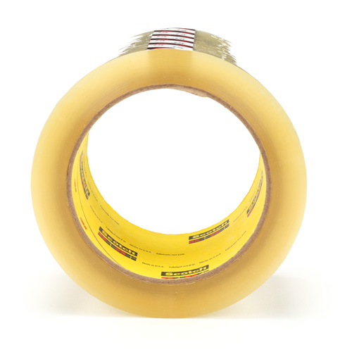 Ruban pour sceller les boîtes Scotch 375, Adh&eacute;sif Thermofusible, 3,1 mils, 72 mm (3") x 50 m (164') Haskins Industrial Inc.