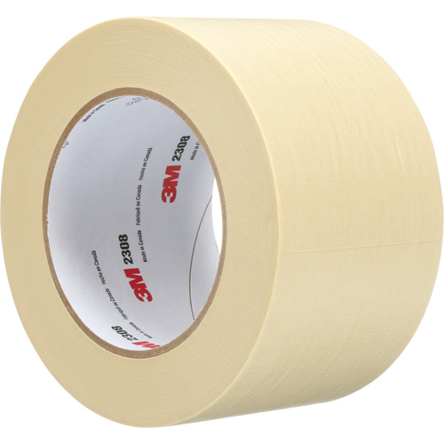 2308 Masking Tape, 72 mm (3") x 55 m (180'), Tan Haskins Industrial Inc.