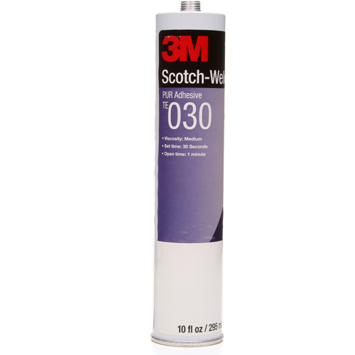 Adh&eacute;sif PUR Scotch-Weld, 10 oz, Cartouche, Transparent Haskins Industrial Inc.