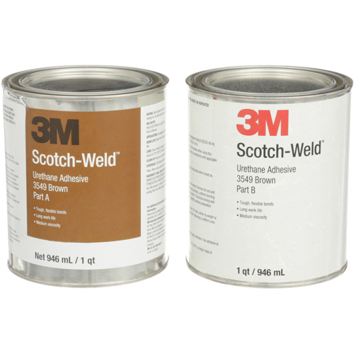 Scotch-Weld Urethane Adhesive 3549, 64 fl. oz., Can, Brown Haskins Industrial Inc.