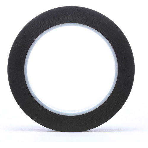 471 Vinyl Tape, 19 mm (3/4") W x 32.9 m (108') L, 5.2 mils, Black Haskins Industrial Inc.