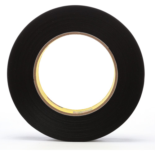 472 Vinyl Tape, 25.4 mm (1") W x 32.9 m (108') L, 10.4 mils, Black Haskins Industrial Inc.
