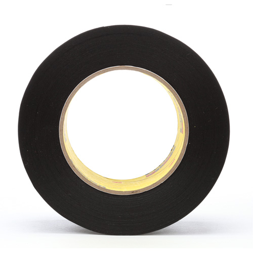 472 Vinyl Tape, 50.8 mm (2") W x 32.9 m (108') L, 10.4 mils, Black Haskins Industrial Inc.
