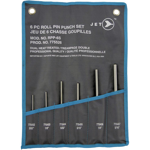 RPP-6S Jeu de poinçons pour goupilles cylindriques, 6 morcea Haskins Industrial Inc.