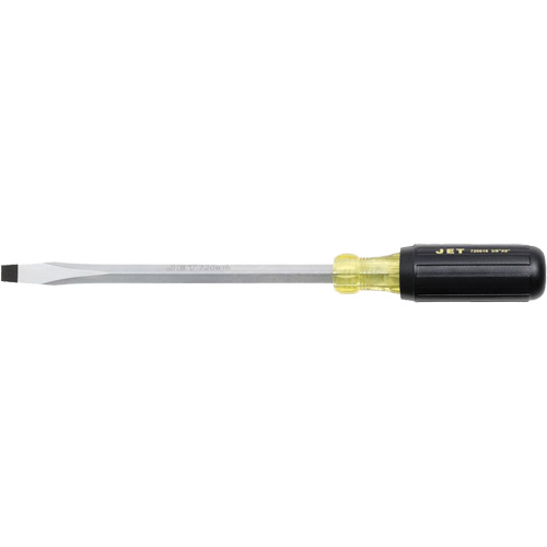 JKSS-8 Tournevis &agrave; fente, Tige de 3/8", Carr&eacute;e, 8" lo, Prise en Coussin&eacute;e Haskins Industrial Inc.
