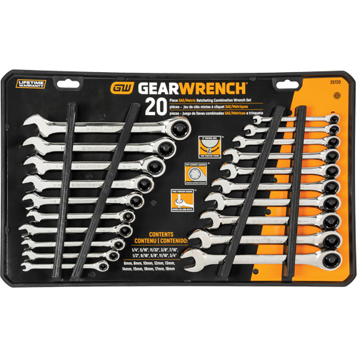 72-Tooth Combination Wrench Set Haskins Industrial Inc.