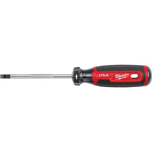 Tournevis ECX, Tige de #1, Ronde, 211 mm lo, Prise en Coussin&eacute;e Haskins Industrial Inc.
