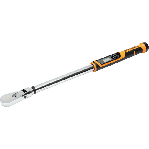 Cl&eacute; dynamom&eacute;trique &agrave; t&ecirc;te flexible avec angle, &eacute;lectronique, Entraînement 1" carr&eacute;, 25 - 250 lb-pi/301 - 3010 lb-po Haskins Industrial Inc.