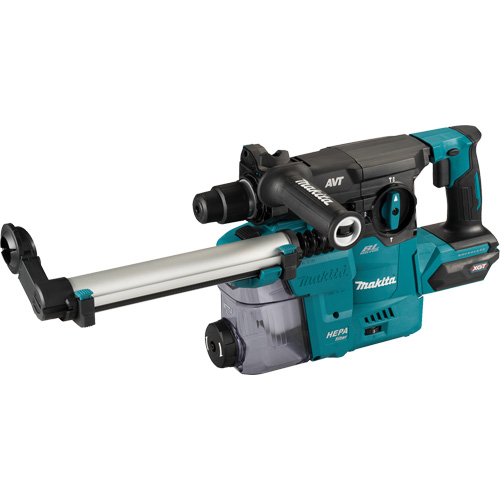 XGT Brushless Cordless SDS-Plus Rotary Hammer with DX10 Dust Extraction Attachment (Tool Only), 40 V, 1-3/16", 3 ft-lbs, 0-840 RPM Haskins Industrial Inc.