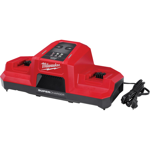 M18 Dual Bay Simultaneous Super Charger, 18 V, Lithium-Ion Haskins Industrial Inc.