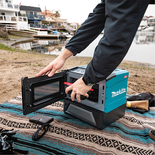 40V Max XGT Cordless Microwave Oven (Tool Only), 350 W/500 W, Black/Blue Haskins Industrial Inc.