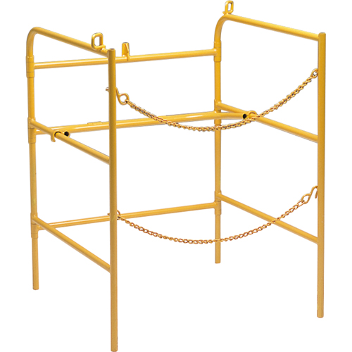 ALLEGRO INDUSTRIES Manhole Guard Rails, Steel Haskins Industrial Inc.