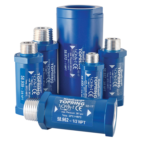 Soupapes de s&eacute;curit&eacute; anti-coups de fouet Haskins Industrial Inc.