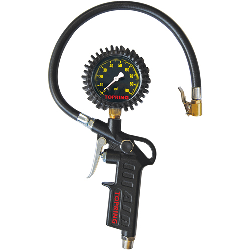 Pistol Grip Dial Inflator Gauge Haskins Industrial Inc.
