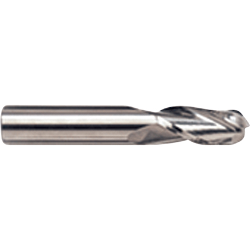 Fraise en bout sph&eacute;rique, 1/8" dia., 4 cannelures, Carbure Haskins Industrial Inc.