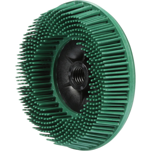 Scotch-Brite Radial Bristle Discs for Right Angle Grinders, Ceramic, 50 Grit, 4-1/2" Dia. Haskins Industrial Inc.