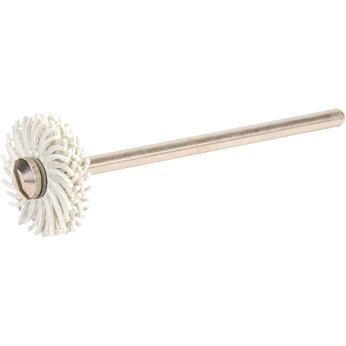 Scotch-Brite Radial Bristle Discs, 120X Grit, 9/16" Dia. Haskins Industrial Inc.