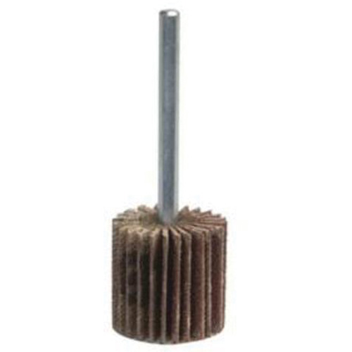 Grind-O-Flex Mini Mounted Flap Wheel, Aluminum Oxide, 180 Grit, 3" x 1" x 1/4" Haskins Industrial Inc.