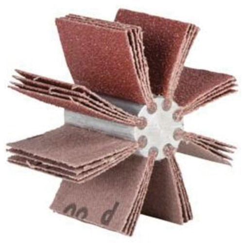 Outil de polissage d'al&eacute;sage &agrave; lamelles ordinaires B-810, Oxyde d'aluminium, Grain 60, 2-3/4" x 1-1/2" Haskins Industrial Inc.