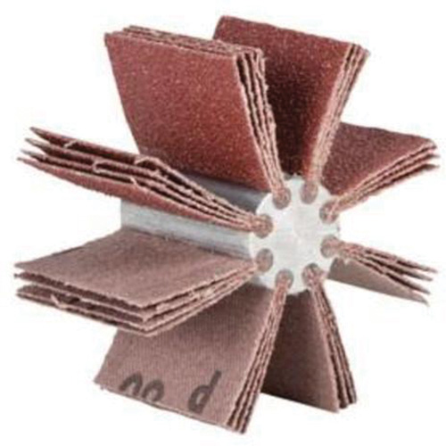 Outil de polissage d'al&eacute;sage &agrave; lamelles ordinaires B-820, Oxyde d'aluminium, Grain 120, 4-3/4" x 1-1/2" x Haskins Industrial Inc.