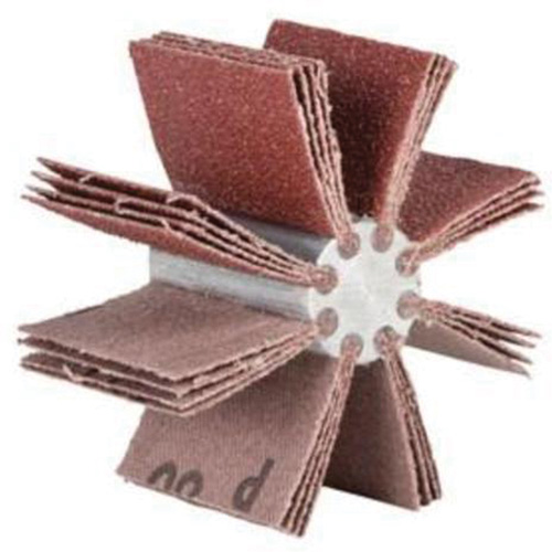 Outil de polissage d'al&eacute;sage &agrave; lamelles ordinaires B-830, Oxyde d'aluminium, Grain 240, 6-3/4" x 1-1/2" x Haskins Industrial Inc.