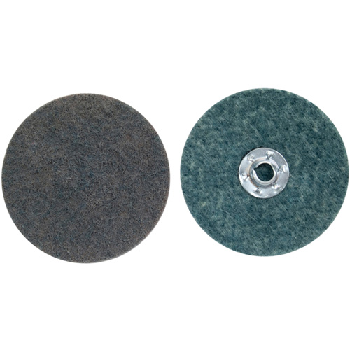 Disque de pr&eacute;paration de surface verrouillable &agrave; remplacement rapide, 7" dia., Grain Tr&egrave;s fin, Oxyde d'aluminium Haskins Industrial Inc.