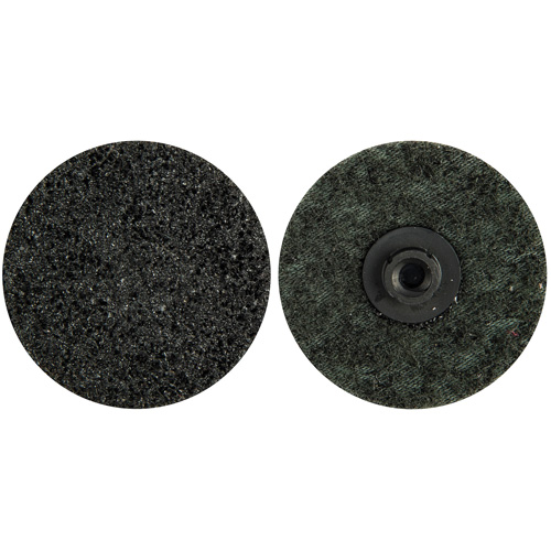 Non-Woven Quick-Change Discs, 2" Dia., Extra Coarse Grit, Aluminum Oxide Haskins Industrial Inc.