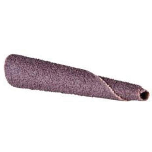 Cartouche de bande abrasive conique ALO, 240 Grain, 5/16" dia., Oxyde d'aluminium, 1-1/2" lo, 1/4" Dimension de l'arbre Haskins Industrial Inc.