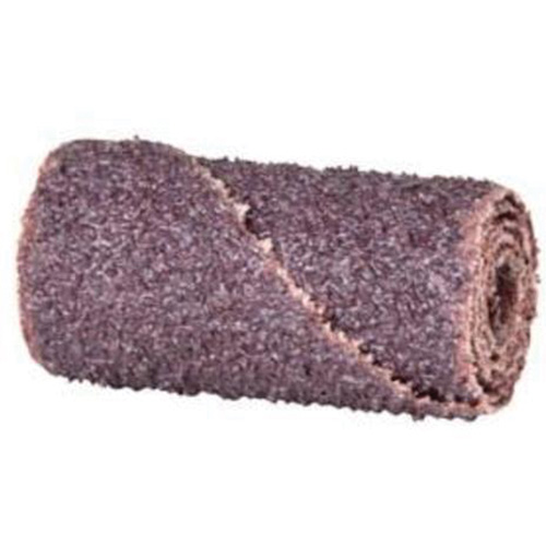 Rouleau de papier abrasif ALO, 150 Grain, 3/4" dia., Oxyde d'aluminium, 1-1/2" lo, 1/4" Dimension de l'arbre Haskins Industrial Inc.