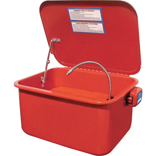 Recirculating Parts Washers, Steel, 5 gal. Haskins Industrial Inc.