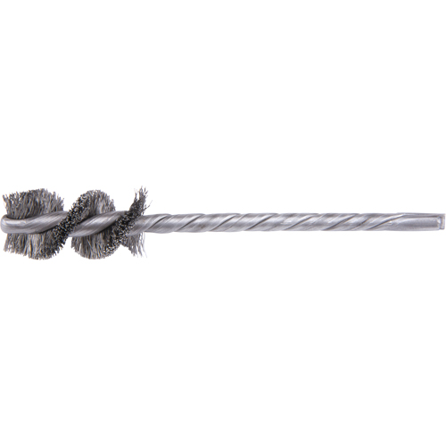 HeliTuf&reg; Crimped Wire Internal Brush Kit, 1/2" Dia. x 1" L, 3-1/2" Overall Length Haskins Industrial Inc.
