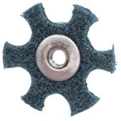 Abrasotex Surface Preparation Star, 1-1/2" Dia., Very Fine Grit, Aluminum Oxide Haskins Industrial Inc.