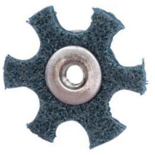 Abrasotex Surface Preparation Star, 3" Dia., Very Fine Grit, Aluminum Oxide Haskins Industrial Inc.