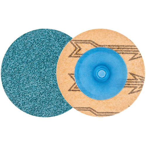 TWIST TOPCUT Sanding Disc, 2" Dia., 60 Grit, Zirconium Haskins Industrial Inc.