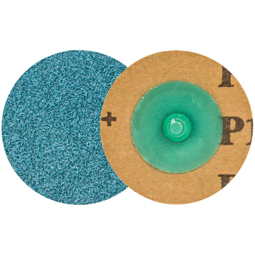 TWIST TOPCUT Sanding Disc, 2" Dia., 120 Grit, Zirconium Haskins Industrial Inc.