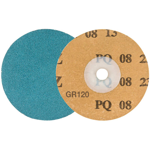 TWIST TOPCUT Sanding Disc, 3" Dia., 120 Grit, Zirconium Haskins Industrial Inc.