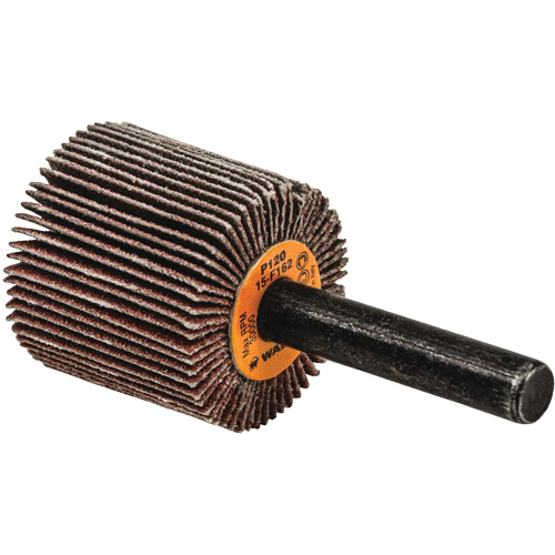 Disques &agrave; lamelles - Meules &agrave; lamelles Coolcut, Oxyde d'aluminium, Grain 120, 1" x 1" x 1/4" Haskins Industrial Inc.