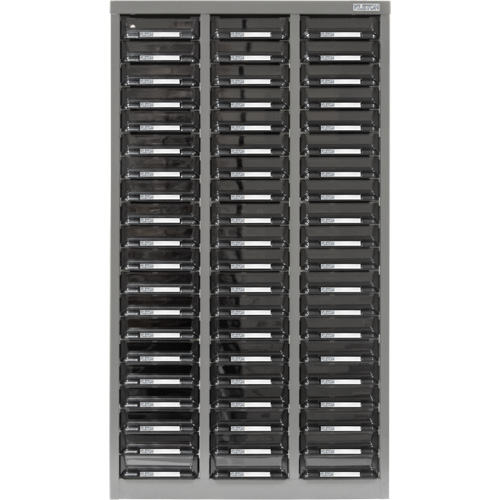Casiers pour pi&egrave;ces KPC-300, Acier galvanis&eacute;, 60 tiroirs, 21-3/10" x 10-2/5" x 36-9/10", Gris Haskins Industrial Inc.