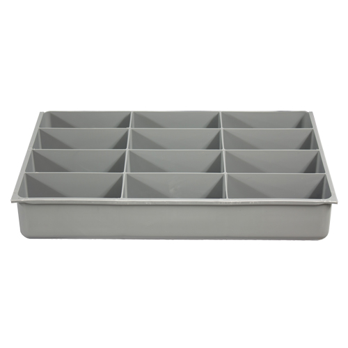 Diviseur en plastique pour grande boîte &agrave; compartiments Haskins Industrial Inc.