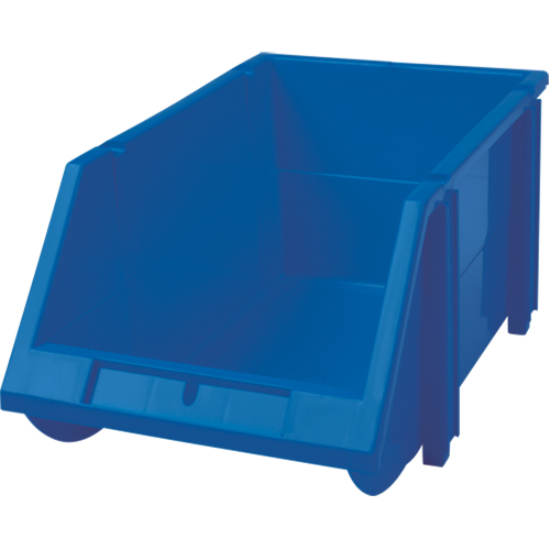 Stack & Hang Bin, 5-7/8" W x 4-11/16" H x 9-13/16" D, Blue Haskins Industrial Inc.