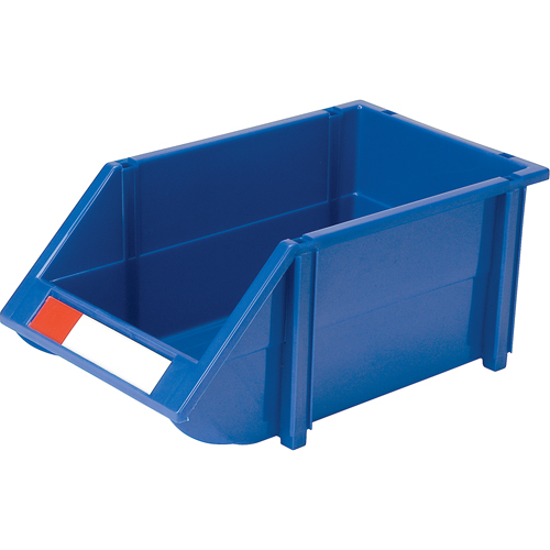 Stack & Hang Bin, 8-3/16" W x 6-3/16" H x 14" D, Blue Haskins Industrial Inc.
