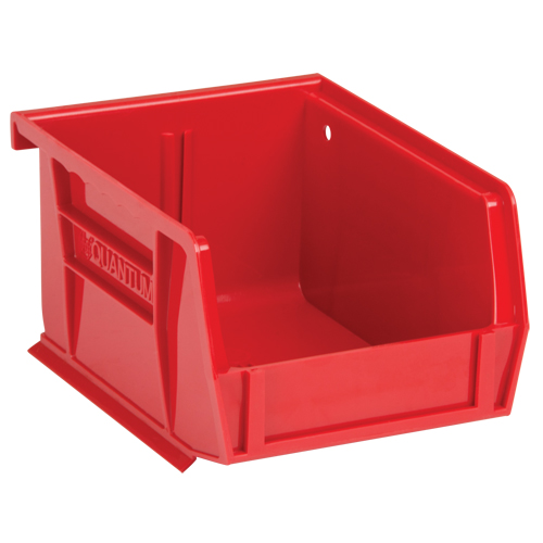Ultra Stack & Hang Bin, 4-1/8" W x 3" H x 5-3/8" D, Red Haskins Industrial Inc.
