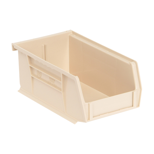 Ultra Stack & Hang Bin, 4-1/8" W x 3" H x 7-3/8" D, Ivory Haskins Industrial Inc.