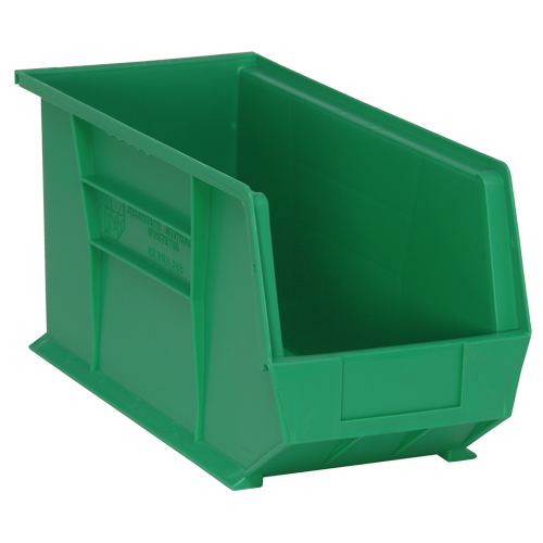 Bacs ultra empilable & suspendable, 8-1/4" la, 9" h x 18" p, Vert Haskins Industrial Inc.