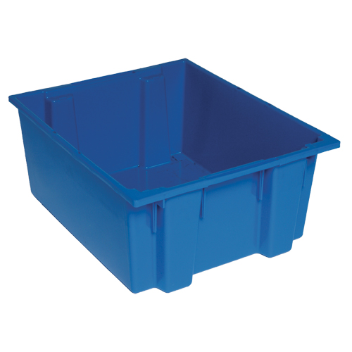 Contenants Stack & Nest, 10" x 23,5" x 19,5", Bleu Haskins Industrial Inc.