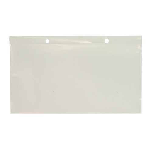 Support clair pour &eacute;tiquette, &agrave; pression, 5" lo x 8" la Haskins Industrial Inc.