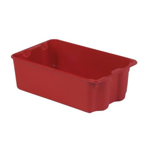 Contenants Stack-N-Nest Polylewton, 7,9" x 24" x 14,1", Rouge Haskins Industrial Inc.