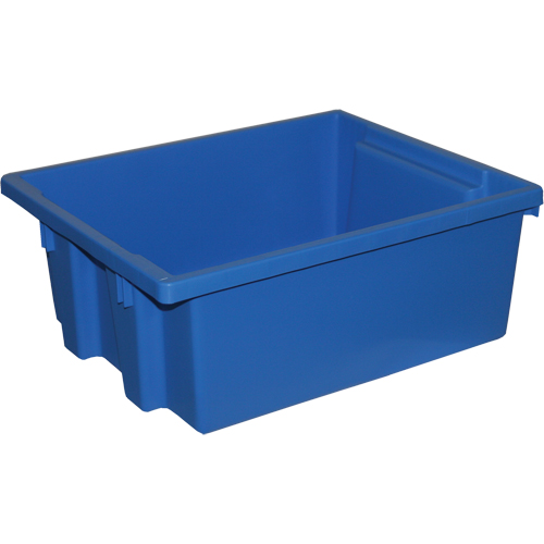 Contenants De Rangement Stack-N-Nest, 6" x 15,25" x 12,25", Bleu Haskins Industrial Inc.